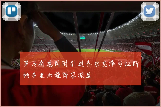 罗马有意同时引进齐尔克泽与拉斯帕多里加强阵容深度